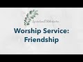 Dementiafriendly nondenominational church service friendship