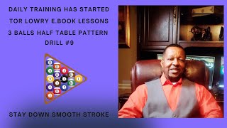 3 BALL HALF TABLE PATTERN DRILL #9
