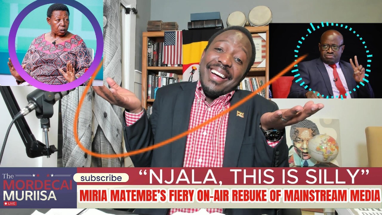 “Njala, This Is Silly”: Matembe’s Fiery On-Air Rebuke of Mainstream Media.