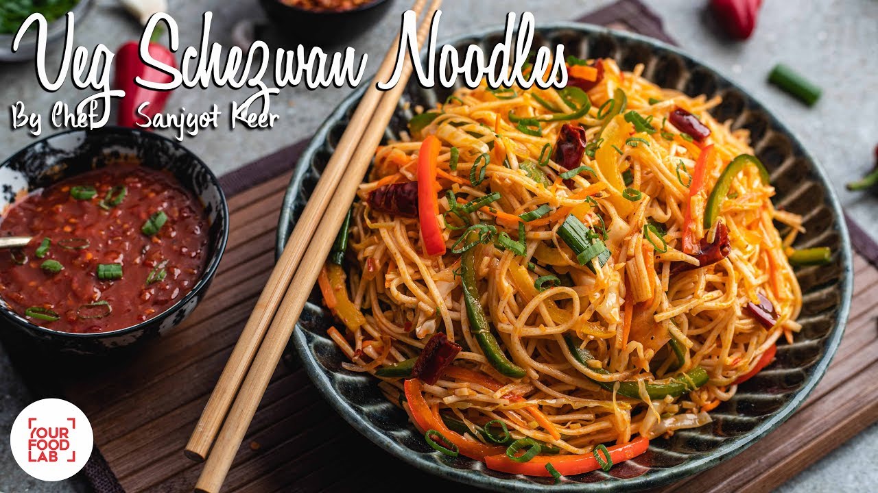 Perfect Schezwan Noodles Recipe