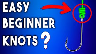 3 Easy But Powerful Fishing Knots For Beginners!