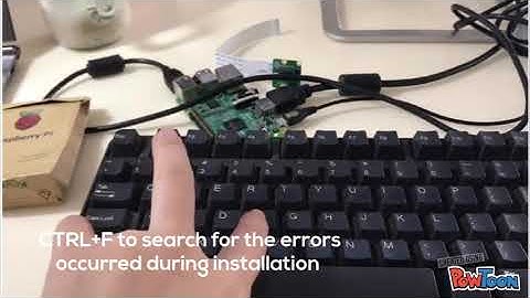 Raspberry Pi and OpenCv Installation