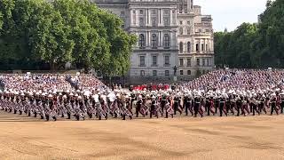 Massed Bands of the Royal Marines Beating Retreat 2022