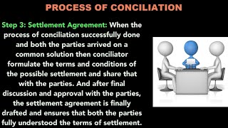 Do You Know the Process of Conciliation