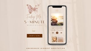 Take 5 Minutes to Claim Abundance | Meditation