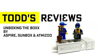 Unboxing the BOXX by Aspire, Sunbox and Atmizoo