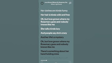 Thumbnail of Love Grows (Where My Rosemary Goes) - Edison Lighthouse #lyrics #topspotify #lovegrows #music #love