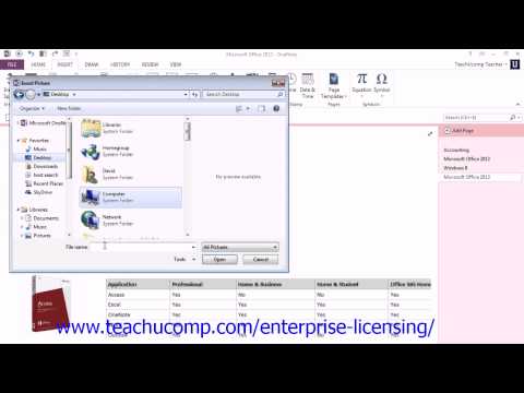 Microsoft Office OneNote 2013 Tutorial Formatting Pages 10.3 Employee Group Training