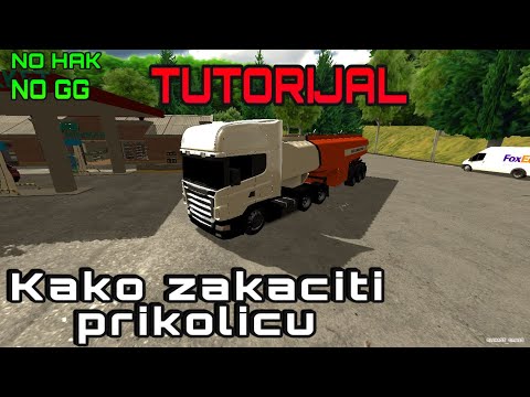 Kako zakaciti prikolicu -car parking multiplyer-