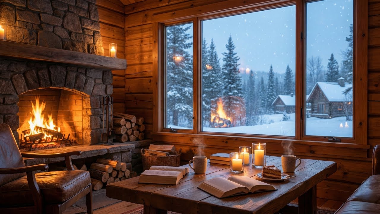 Rainy New York Café ☕ Smooth Ambient Jazz | Piano, Brushes & Upright Bass