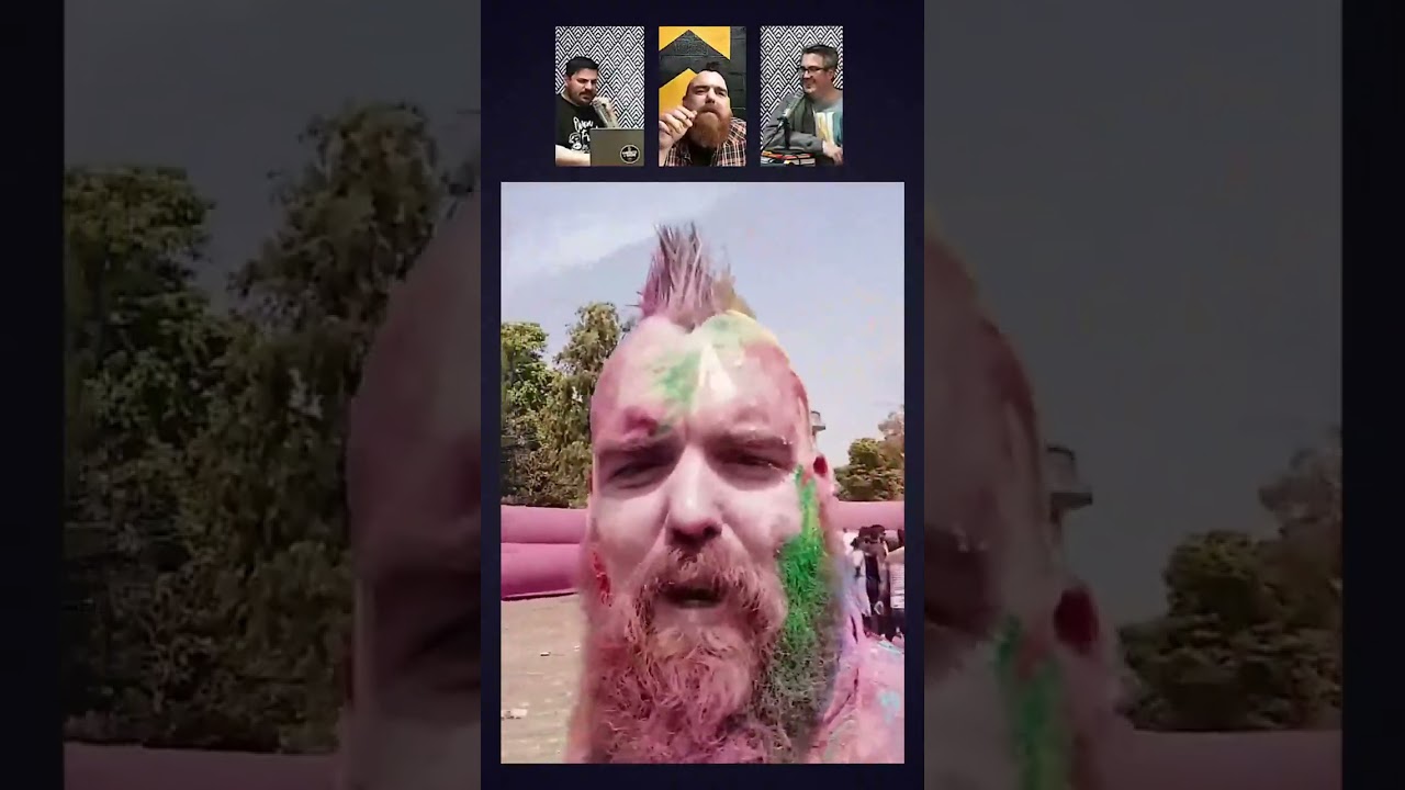 Guy Markham's Holi Adventure gets stinky