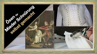 Anleitung Zum Ösen Stanzen Für Eine Korsett-Schnürung Mit Der Prym Vario Zange