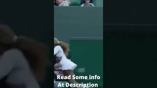 Serena Williams Fall Into The Stands And On Some Fanโs Lap At Wimbledon #Short Serena Williams Fall Into The Stands And On Some Fanโs Lap At Wimbledon #Short