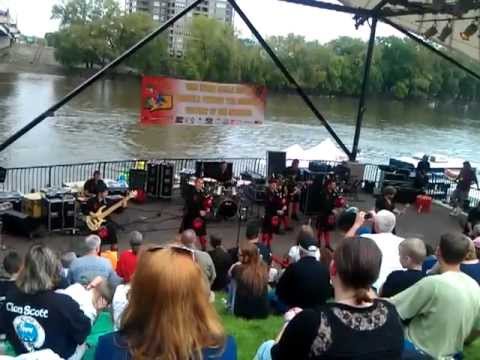 Red Hot Chilli Pipers: Hellbound Train - Pipes in the Valley 2011
