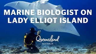 Meet the marine biologist on Lady Elliot Island