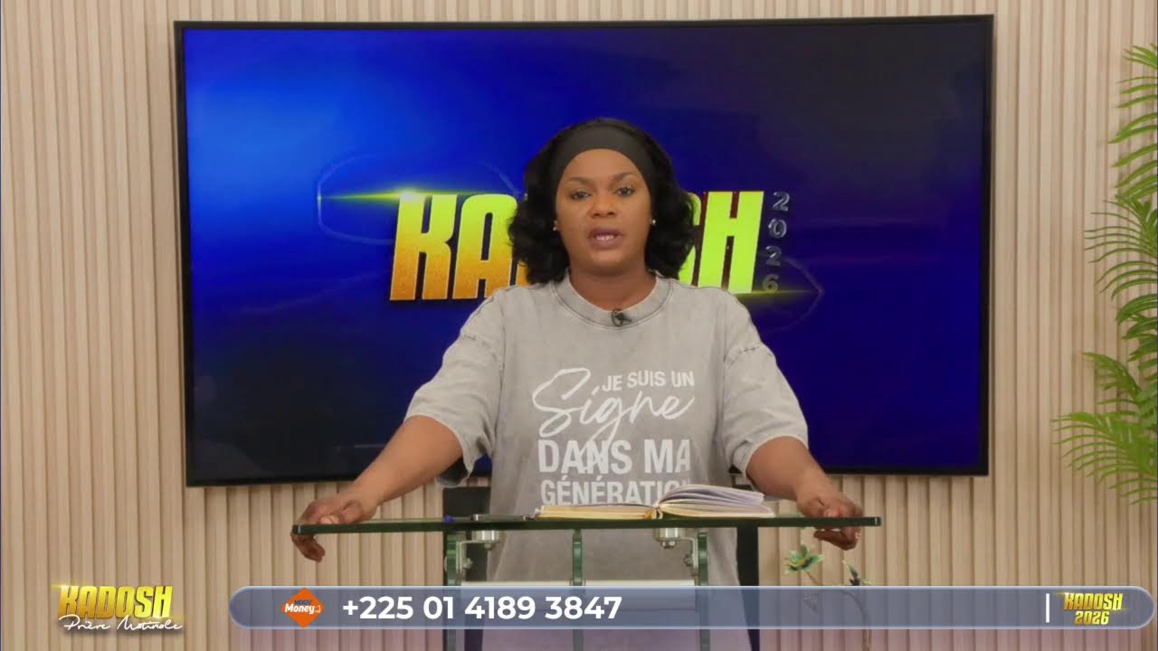 PRIERE MATINALE-KADOSH 2026 I JOUR 25 I MER 25 FEV 2026 I PASTEURE TANIA OUATTARA