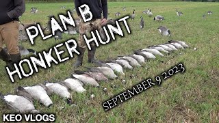 Plan B Goose Hunt On A Cut Oat Field