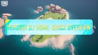 Version 3.1 Home Quick Overview🏠 | PUBG MOBILE Pakistan Official
