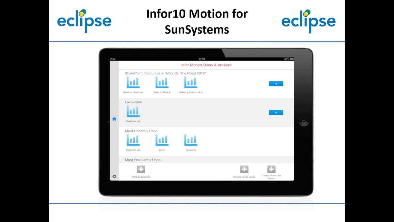Infor10x SunSystems Overview