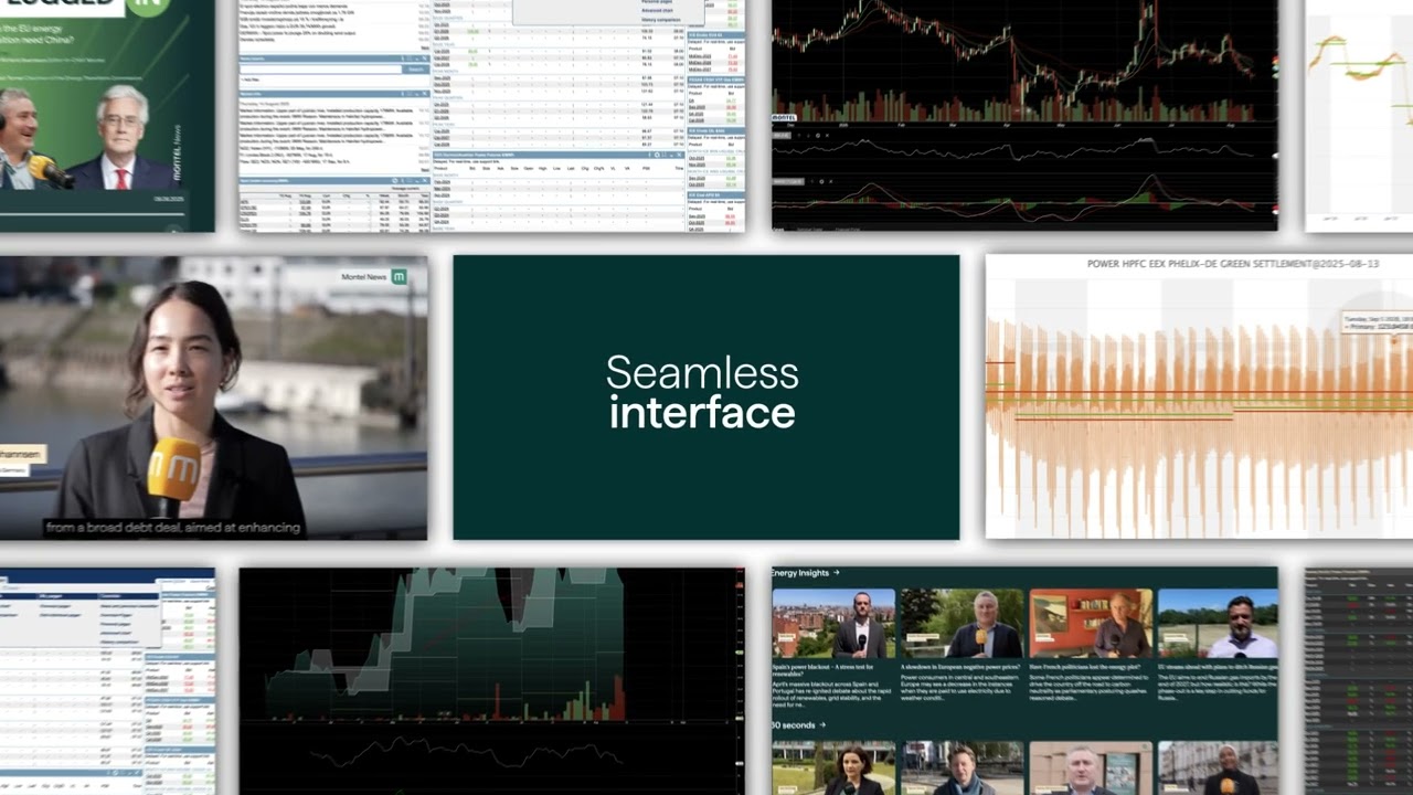 Montel Prices: real-time energy market prices and news