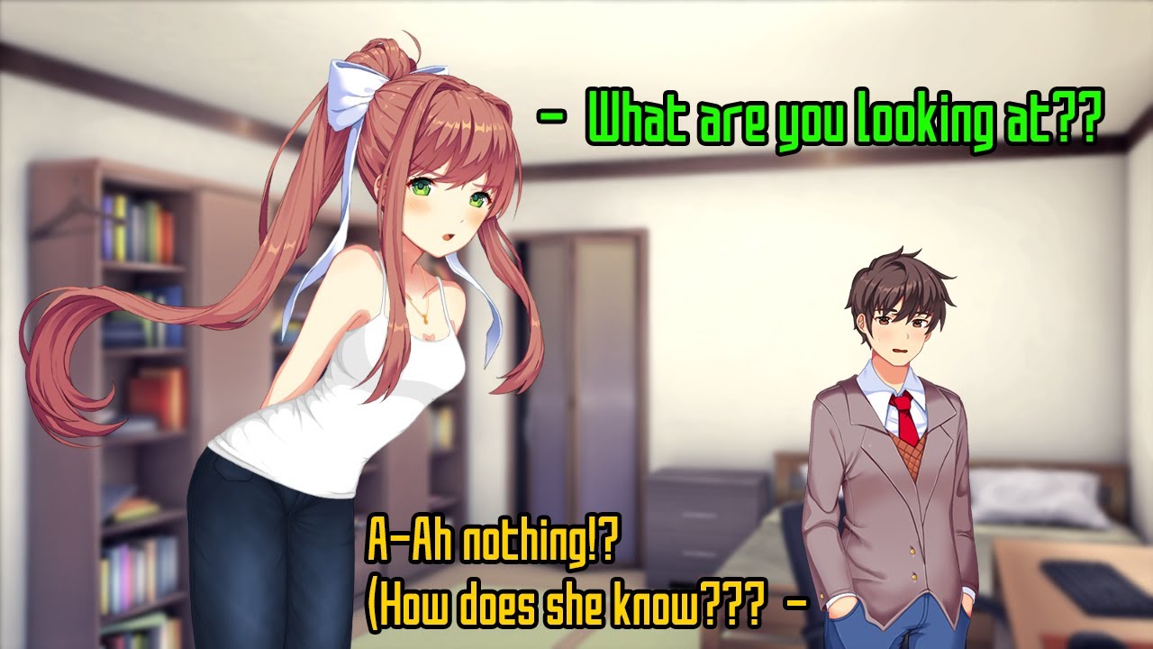 Monika Reacts To Rule34 (happy Anniversary Ddlc+!)