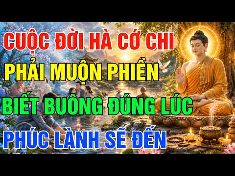 CUỘC ĐỜI HÀ CỚ CHI PHẢI MUỘN PHIỀN - Biết Buông Đúng Lúc, Phúc Lành Sẽ Đến| Tĩnh Lặng Từ Tâm