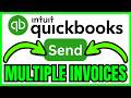 How To SEND MULTIPLE INVOICES In QuickBooks Online (QUICK & EASY) 2026