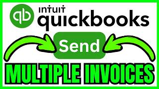 How To SEND MULTIPLE INVOICES In QuickBooks Online (QUICK & EASY) 2026