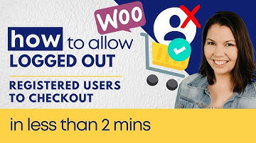 How to allow WooCommerce existing customers to checkout without being logged in