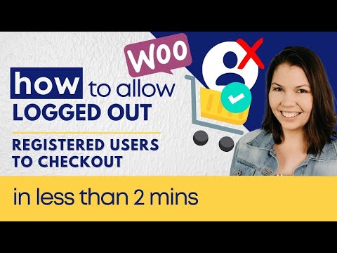 How to allow WooCommerce existing customers to checkout without being logged in