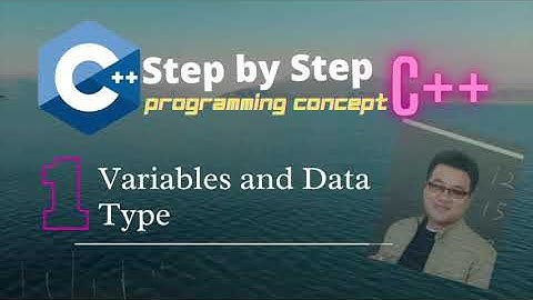 Day 1 C++ Programming EASY STEP BY STEP with Example - Variables and Data Type .