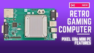 Mini Retro Gaming PC: Pixel x86 DX Features