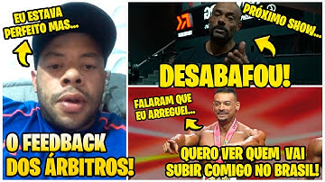 FABRICIO REVELA FEEDBACK DOS ARBITROS E COMENTA O PORTUGAL! BALESTRIN DESABAFA! FE FRANCO INTIMOU!