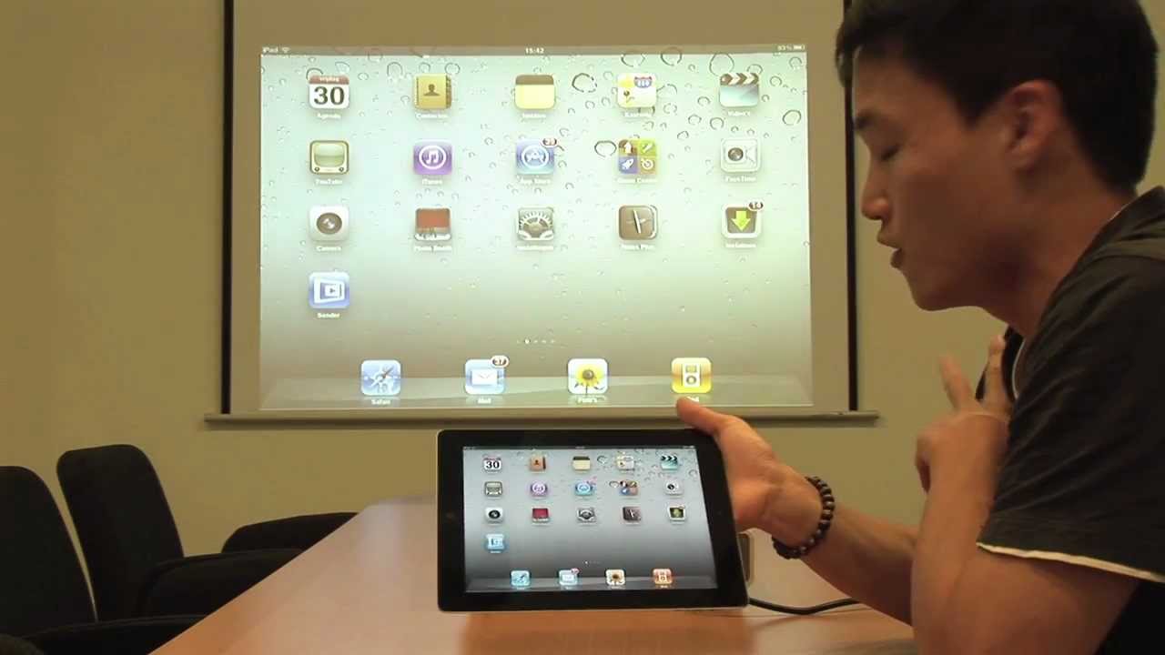 Wireless projection of your ipad desktop youtube Ipad aansluiten op beamer