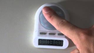 【レビュー】DRETEC Digital timer  T-186WT　光り方＆鳴らし方