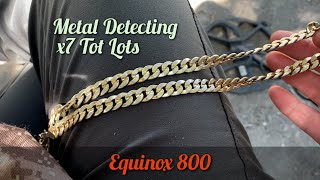x7 Tot Lot Hunts Equinox 800 Metal Detecting