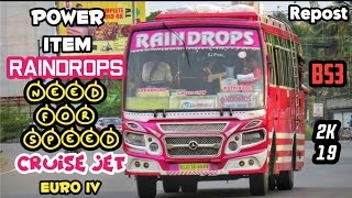 Mass Item RAINDROPS | Repost | Kannur Bus Lovers | Sreerag sreeroo Creations