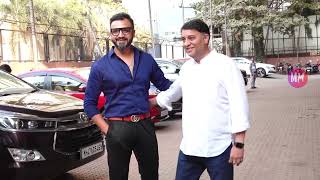 Papped! 'Rafuchakkar' Star Maniesh Paul Spotted With Creators Arjun & Kartk At GSEAMS Office
