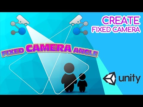 Create Fixed Camera Angle in Unity