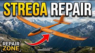 Repairing my STREGA RCRCM F3F Glider ✈️