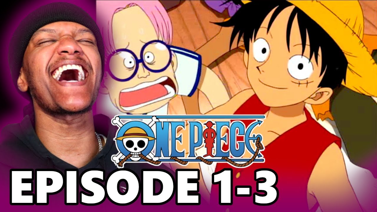 FINALLY STARTED ONE PIECE!! | One Piece EpisodeS 1-3 REACTION ...