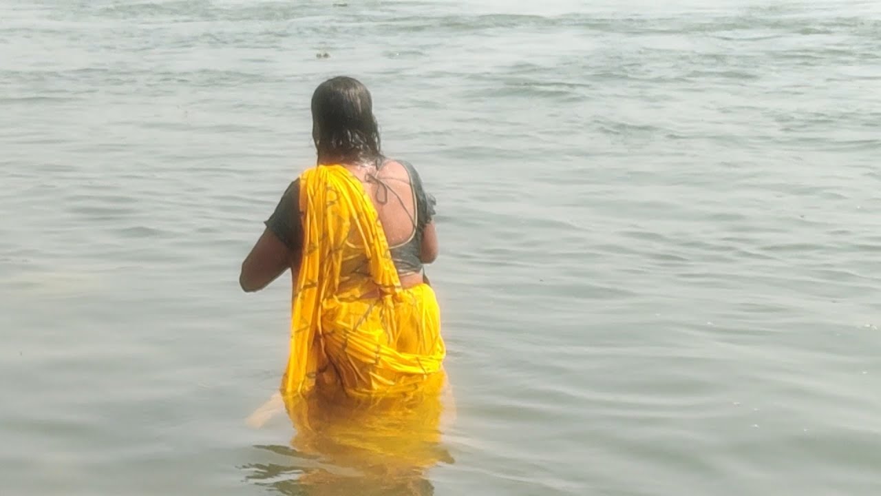 यमुना के तट #राधे राधे🗾🙏🎎