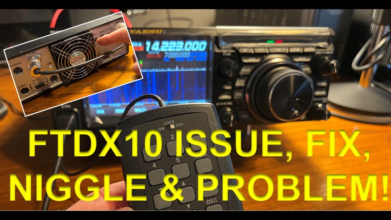 Ftdx10 Encoder FTDX10 Some Issues and a Fix - YouTube