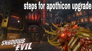 Shadows of evil upgraded apothicon servant steps/pods!!