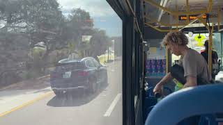 Space Coast Area Transit: Bus #3562 Route 9 Cocoa Beach Loop Ride from Shepherd Park to S. 13th
