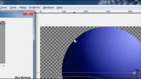 How to make a shaded orb on GIMP
