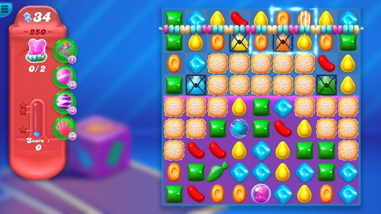 Candy Crush Soda Saga level 250 YouTube