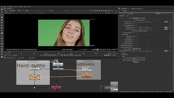 keying soft matte and hard matte combine with channel merge