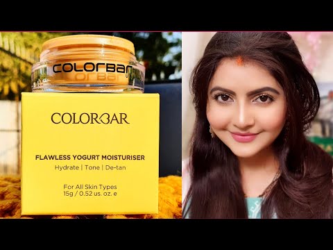 Colorbar flawless yogurt moisturizer review | RARA | Detan | Colorbar UBTAN moisturizer | toning |