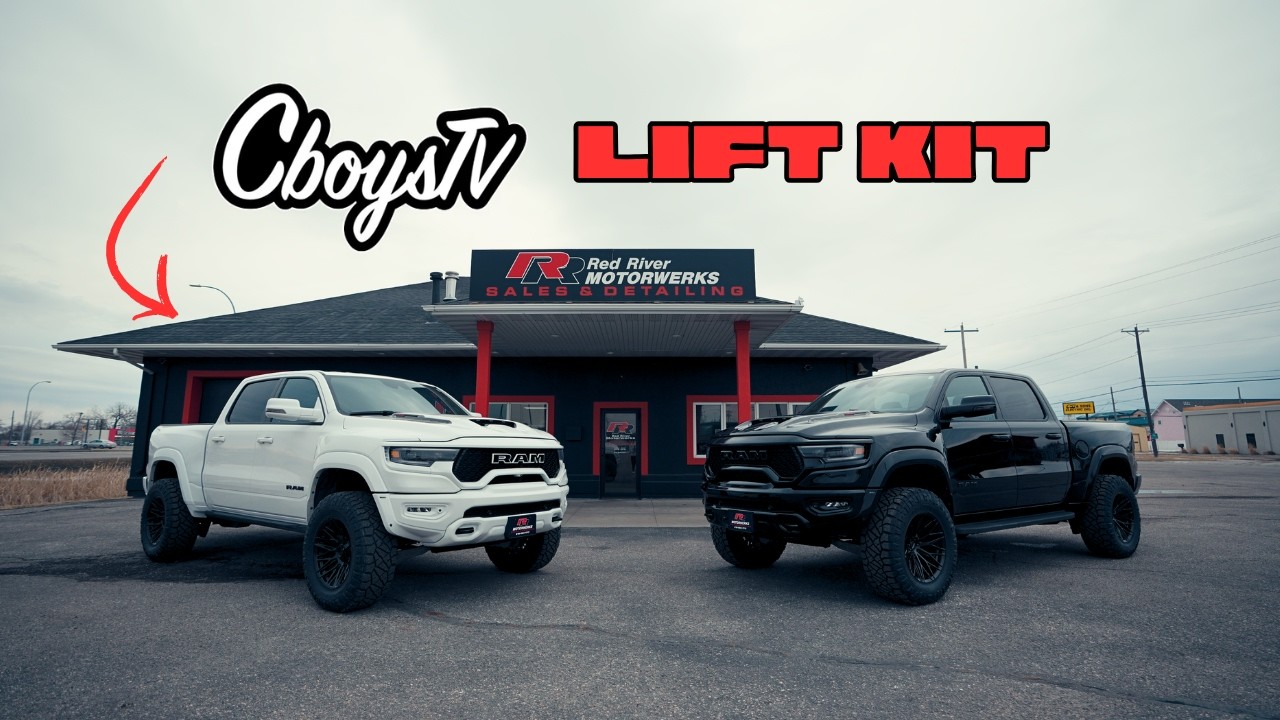 Installing Lift Kits on the CboysTV Giveaway Trucks! | Red River MotorWerks